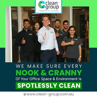 How can businesses in Gordon request a free cleaning quote from Clean Group?