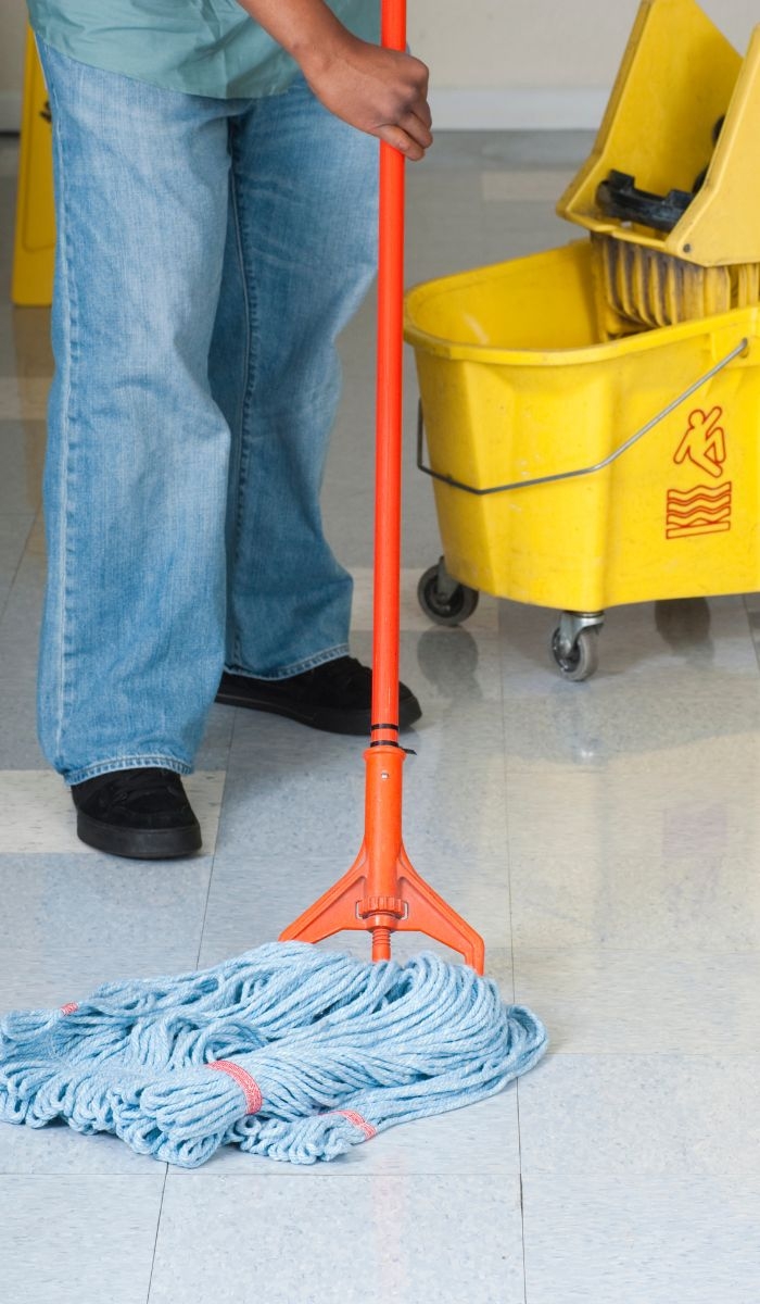 What is the role of microfibre cleaning in green cleaning?